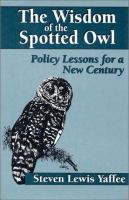 The_wisdom_of_the_spotted_owl