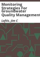 Monitoring_strategies_for_groundwater_quality_management