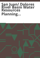 San_Juan__Dolores_River_Basin_water_resources_planning_model_user_s_manual