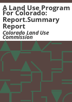 A_Land_use_program_for_Colorado